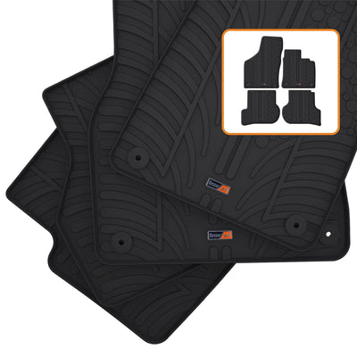 VW Scirocco Rubber Car Mats (2008-2017)