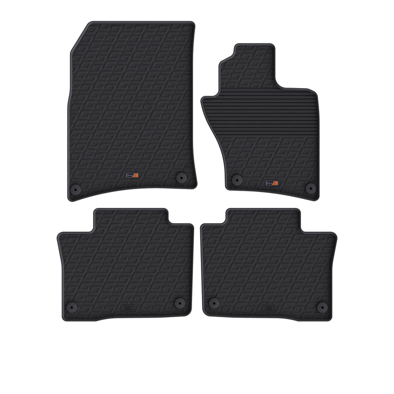 Porsche Cayenne Rubber Car Mats (2011-2018)
