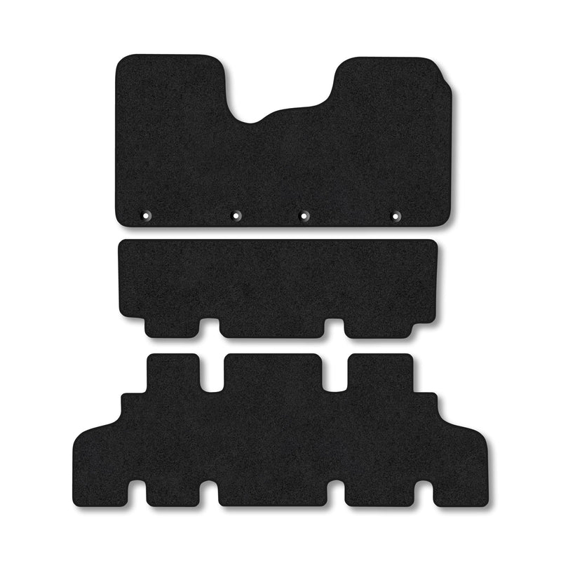 Vauxhall Vivaro 2014-2018 Carpet Carpet Floor Mats [factory Minibus model]