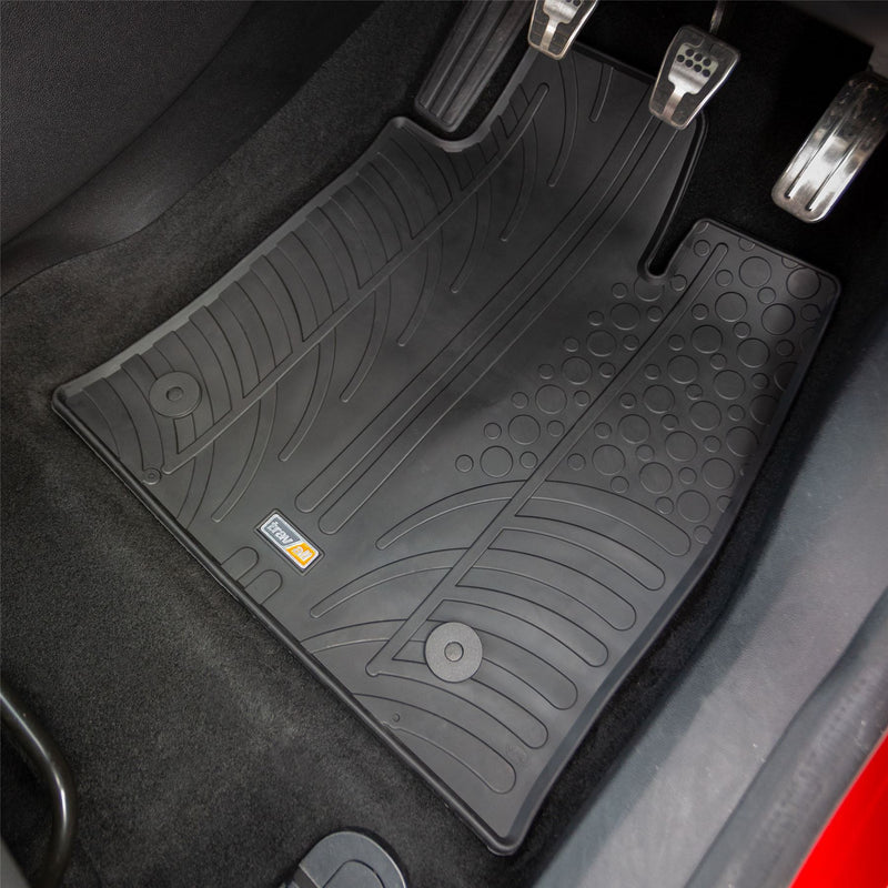 Ford Fiesta 5 Door Hatchback Rubber Car Mats (2017-2023)