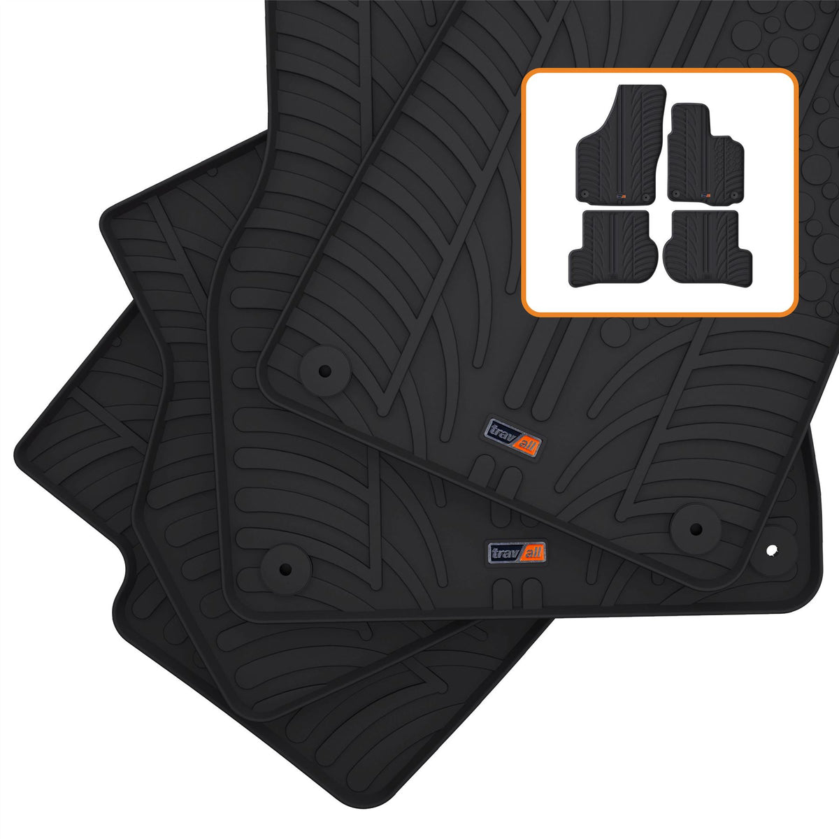 Skoda Octavia Rubber Car Mats (2009-2012)