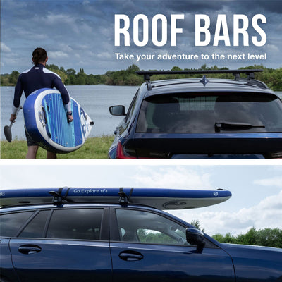 Nissan X-Trail Roof Bars (Flush Rail) 125cm (2022-on)