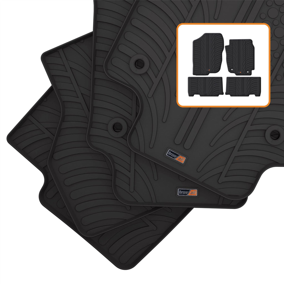 Toyota RAV4 Rubber Car Mats (2015-2018)