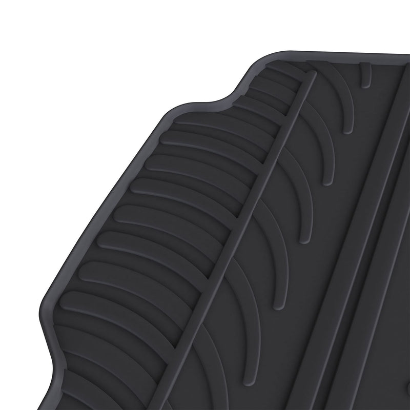 Rmsone Tailored Black Car Mats With Yellow Trim – Fits Vauxhall Adam 2012-2019 – 4-Piece Set