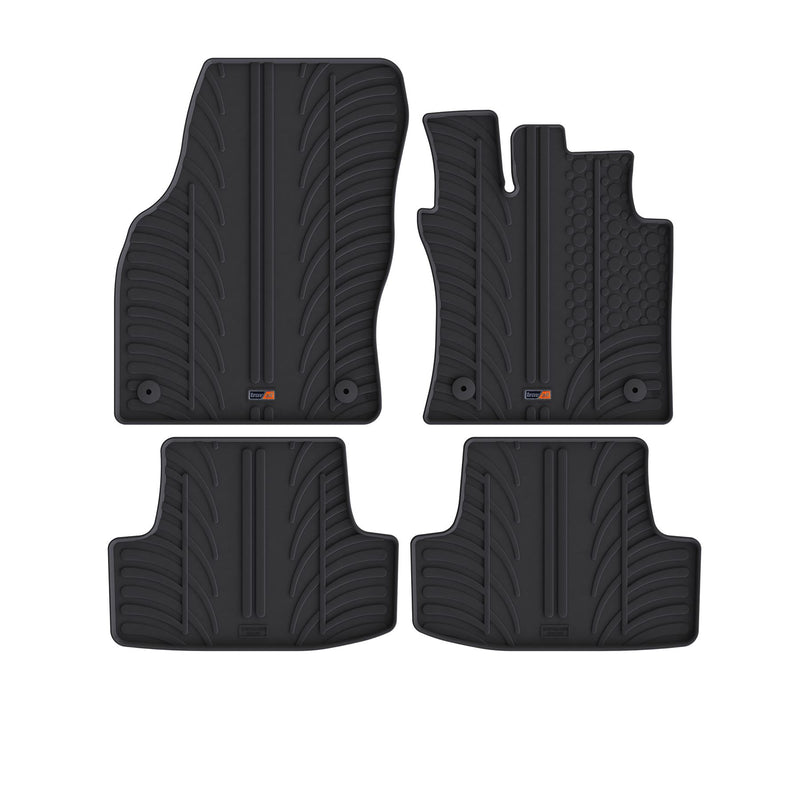 VW T-Roc Rubber Car Mats (2017-on)