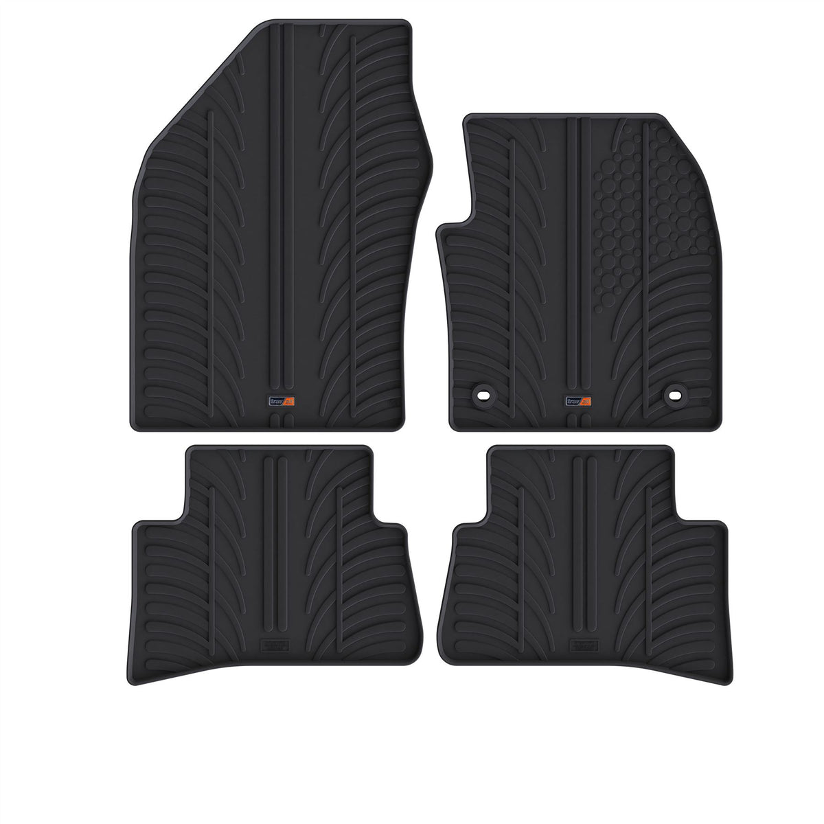 Tappetini per auto in gomma Toyota C-HR (2016-2019)