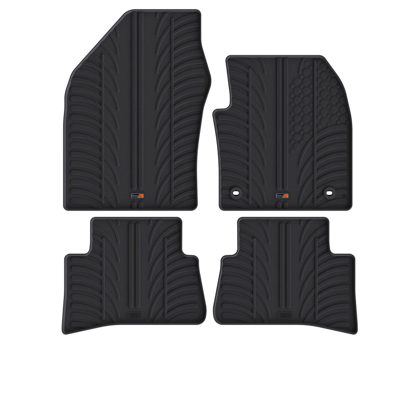 Tappetini per auto in gomma Toyota C-HR (2016-2019)