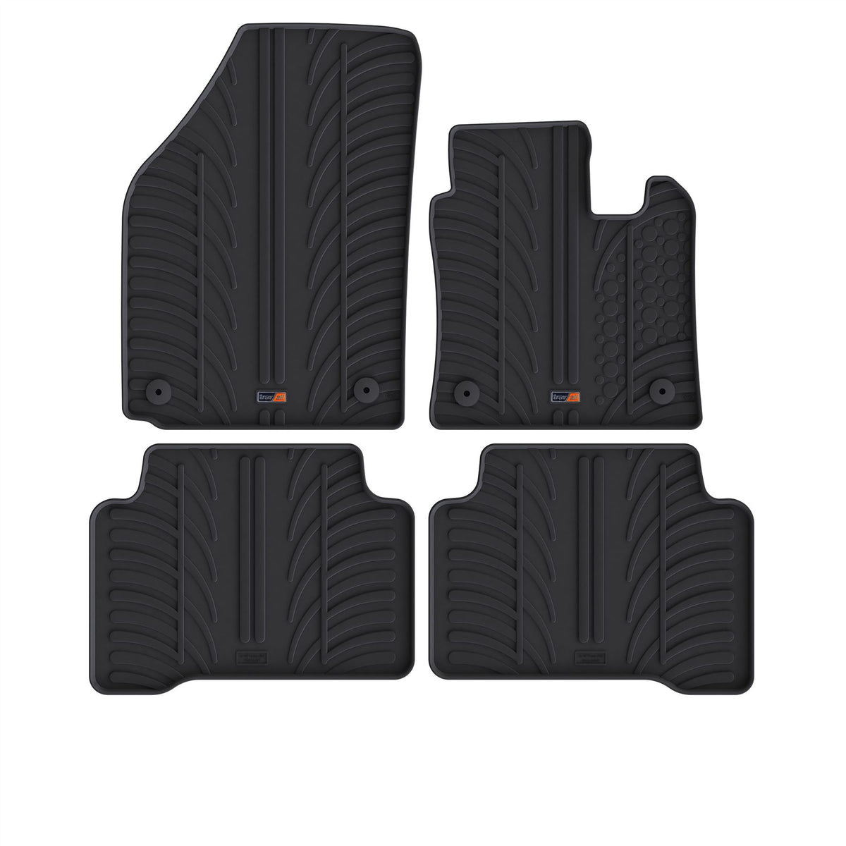 VW Touran Rubber Car Mats (2015-on)