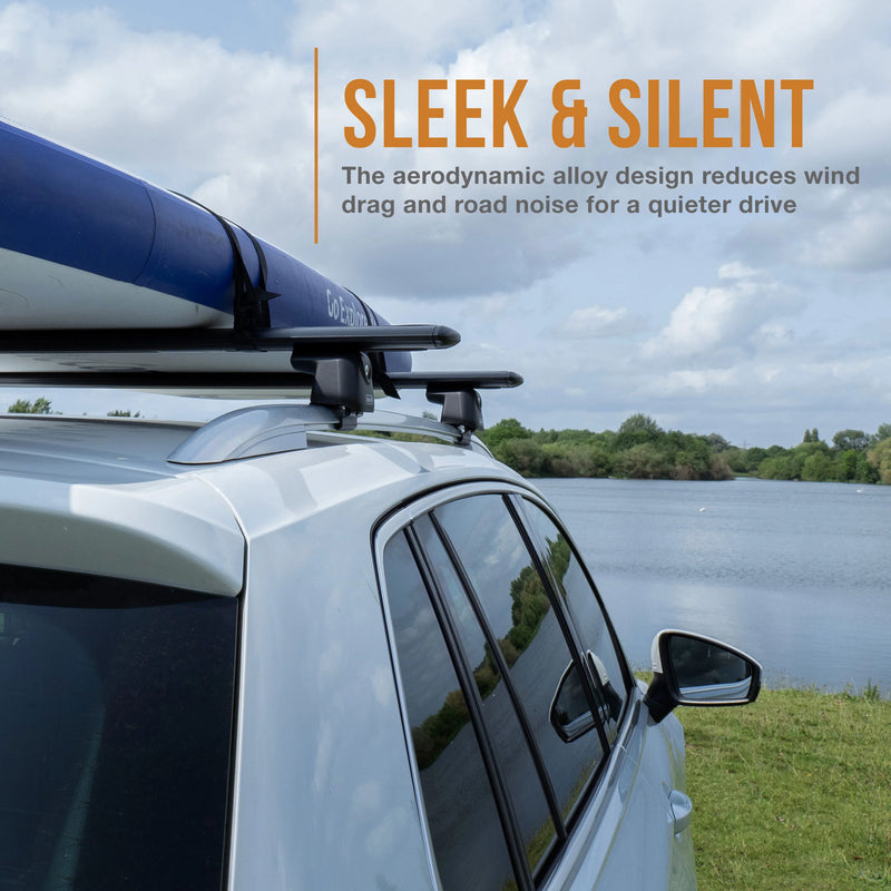 Nissan X-Trail Roof Bars (Open Rail) 125cm (2017-2022)