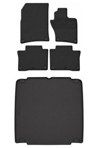 Porsche Cayenne Rubber Boot Liner and Rubber Car Mats Bundle (2010-2018)