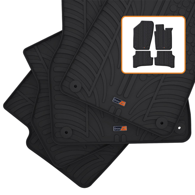 Skoda Fabia Rubber Car Mats (2014-2019)
