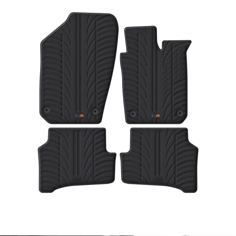 Skoda Fabia Rubber Car Mats (2014-2019)