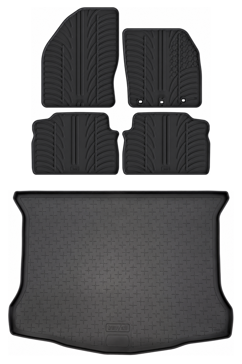 Ford Kuga Rubber Boot Liner and Rubber Car Mats Bundle (2008-2012)