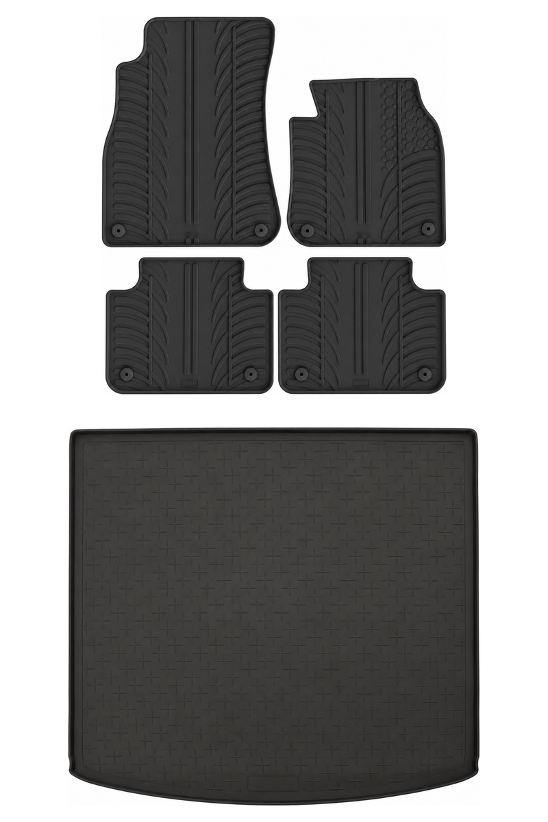 BMW 2 Series Gran Tourer Rubber Boot Liner and Rubber Car Mats Bundle (2015-2021)