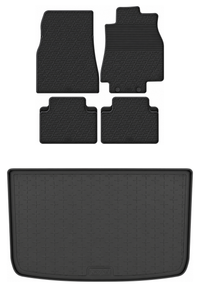 Mercedes A-Class Rubber Boot Liner and Rubber Car Mats Bundle (2005-2012)