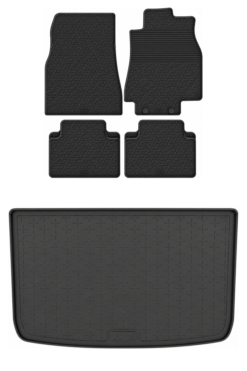 Mercedes A-Class Rubber Boot Liner and Rubber Car Mats Bundle (2005-2012)