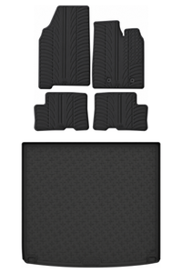 Dacia Duster Rubber Boot Liner and Rubber Car Mats Bundle (2018-2024)