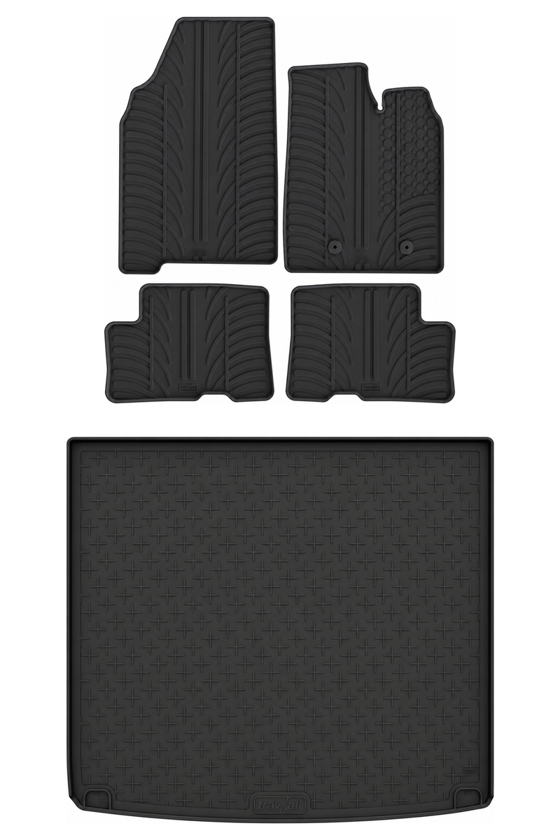 Dacia Duster Rubber Boot Liner and Rubber Car Mats Bundle (2018-2024)