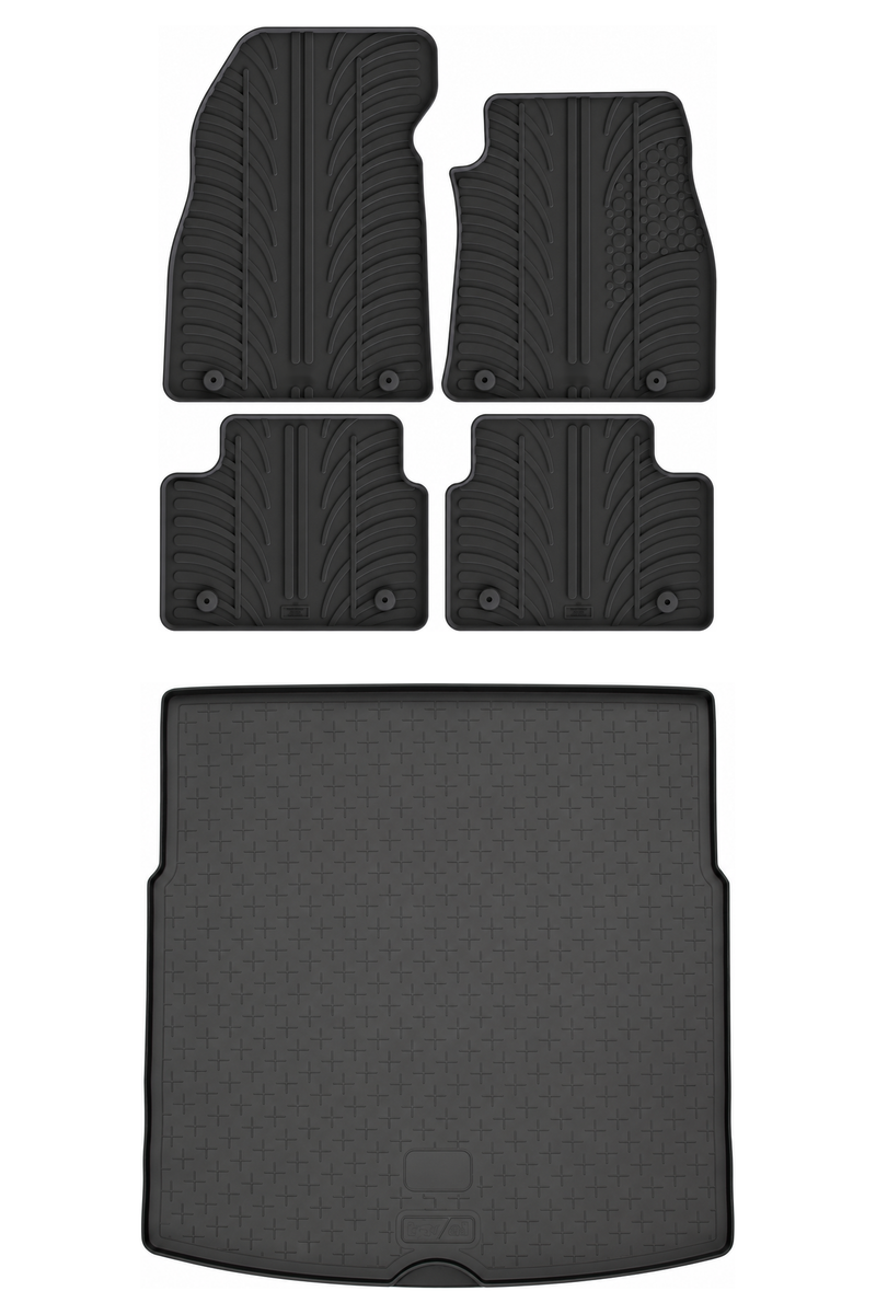 Vauxhall Insignia Rubber Boot Liner and Rubber Car Mats Bundle (2008-2017)
