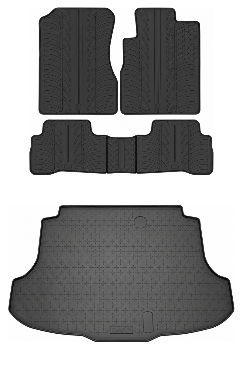 Honda CR-V Rubber Boot Liner and Rubber Car Mats Bundle (2006-2012)